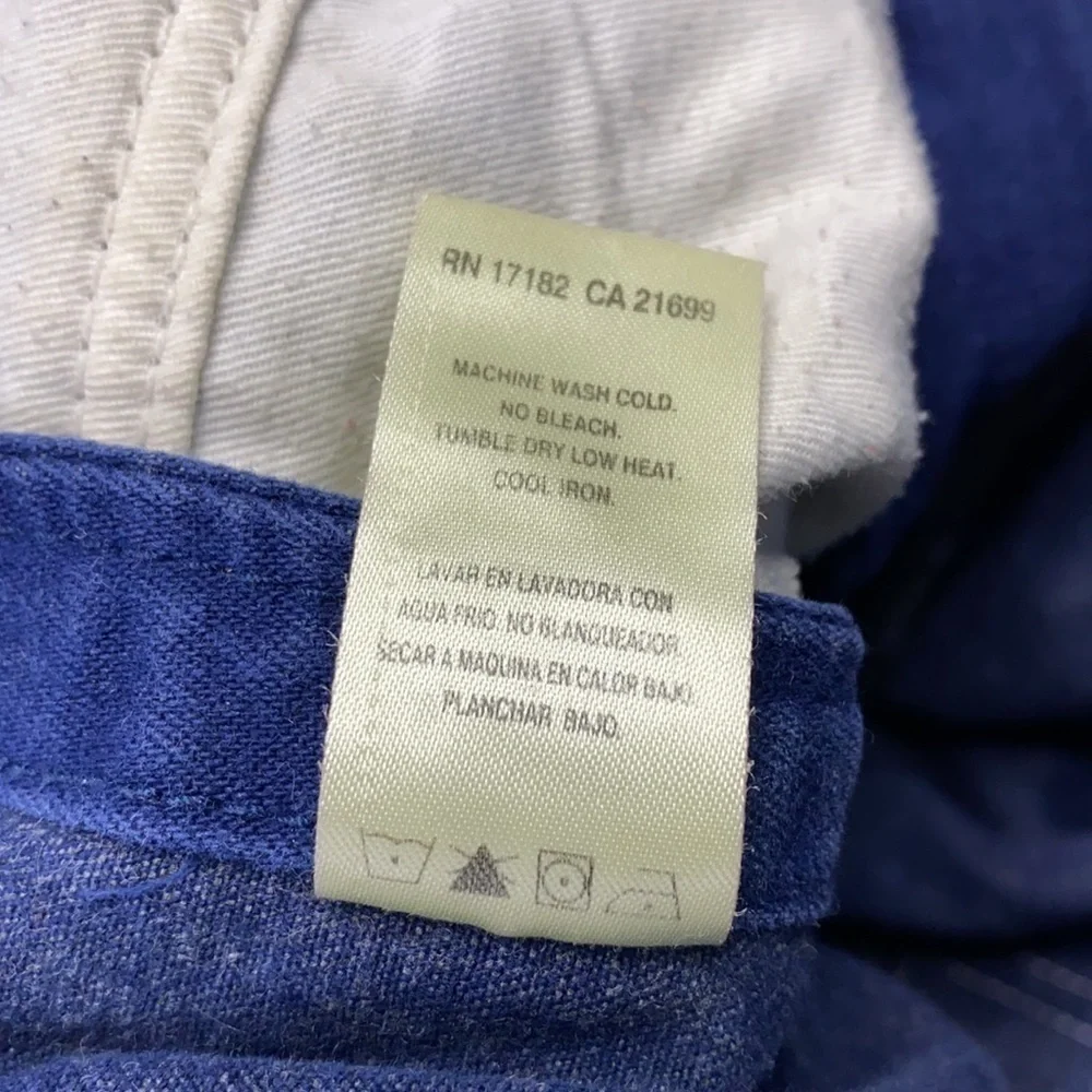Big Smith Denim Hipster Carpenter Bib Overalls 36x32